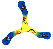 Boomerang for juggling event